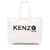 Kenzo Large `Kenzo Utility` Canvas Tote Bag Beige