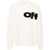 Off-White Off-White Crew Neck Sweater With Logo Beige