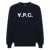 A.P.C. A.P.C. Sweater TIQ DARK NAVY ECRU