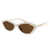 JACQUEMUS Jacquemus Sunglasses WHITE