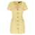 ROTATE Birger Christensen Boucle dress Yellow