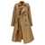 Sacai 'Melton' trench coat Brown