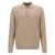 Zanone Cashmere wool polo shirt Beige