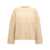 Ganni 'Bubble Knit' worked sweater Beige