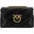 Pinko Love Classic Shoulder Bag NERO-ANTIQUE GOLD