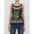 MARINE SERRE Regenerated Graphic Tank Top BLACK