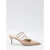 Valentino Garavani Rockstud Wispy Mules BEIGE