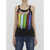 MARINE SERRE Regenerated Graphic Tank Top BLACK