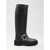 Roger Vivier Viv Rangers High Biker Boots BLACK