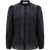 ZIMMERMANN Halliday Lace Trim Shirt BLACK