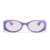 JUNK PLASTIC REHAB Junk Plastic Rehab Sunglasses Purple