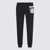 Moschino Moschino Black Cotton Teddy Bear Track Trousers Black