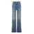 MOTHER Mother Roller Skimp Wide-Leg Jeans Navy