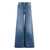 MOTHER Mother The Undercover Wide-Leg Jeans Navy