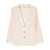 forte_forte Forte_Forte Envers Satin Saharienne Jacket Clothing Beige