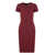 Victoria Beckham Victoria Beckham Sheath Dress Red