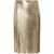 RABANNE Rabanne Drapé Pression Chainmail Skirt Gold