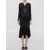 MARINE SERRE Regenerated Jersey Dress Black