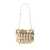 RABANNE Rabanne Mini 'Sparkle' Bag Crafted From Layered Discs Gold