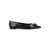 Salvatore Ferragamo Salvatore Ferragamo New Vara Plate Ballet Flat Black