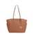 Michael Kors Michael Kors Marilyn Leather Tote BROWN