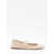 Valentino Garavani Vlogo Locker Ballerinas Beige