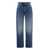 MSGM Msgm Cropped Jeans Navy