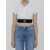 Alexander Wang Cheerleader Polo Top WHITE