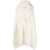 ROHE Róhe Fringe Wool Blend Poncho Clothing Beige