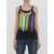 MARINE SERRE Regenerated Graphic Tank Top Black