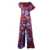 Liviana Conti Liviana Conti Wisteria Patterned Cotton Dress Purple