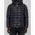 Moncler Besines Short Down Jacket BLUE