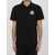 Moncler Polo Shirt With Logo Black