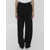 Saint Laurent Trousers In Grain De Poudre Black