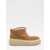 Hogan H-Stripes Low-Top Boots Beige