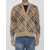 Burberry Check Cardigan Beige