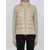 Moncler Padded Cardigan In Wool Beige