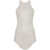 Rick Owens Rick Owens Ribbed Tank Top With Olympic Neckline Beige