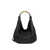 Moschino Moschino Soft Leather Shoulder Bag Black