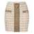 Balmain Balmain Short Skirt Clothing Beige