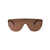 Alexander McQueen Alexander McQueen Sunglasses Gold