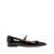 Gianvito Rossi Gianvito Rossi Ribbon Jane Patent Leather Ballet Flats Black