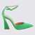 Gianvito Rossi Gianvito Rossi Green Suede Holly Pumps GREEN