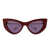 Gucci Gucci Eyewear Sunglasses Red