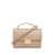 Golden Goose Golden Goose Venezia Bag Palmellato Leather Body Gold Metal Details Bags Beige