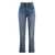 Ganni Ganni Cutye High-Rise Slim Fit Jeans Navy