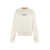 Jil Sander Jil Sander Logo Detail Cotton Sweatshirt Beige