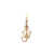 JW Anderson JW Anderson Anchor Logo Ear Cuff Gold