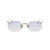 MATSUDA Matsuda Sunglasses BRUSHED GOLD CAFE BLU GRADIENT