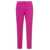 Michael Kors Fuchsia Slim Pants With Belt Loops In Acetate Blend M Michael Kors Purple